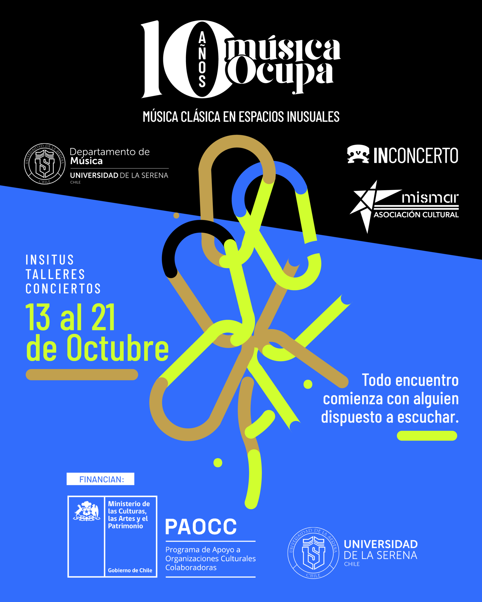 Muestra Festival Ocupa 2026 Afiche musica ocupa scaled